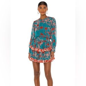 Misa Los Angeles Camila Dress Sz S Talitha Paisley